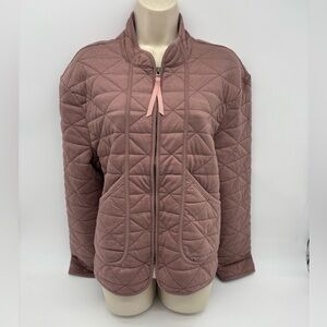 Mauve Avalanche Zip Up Jacket